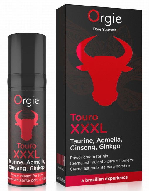 Orgie Touro XXXL - 15 ML  krem na wzmocnienie erekcji