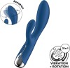 Satisfyer Spinning Rabbit 1 Blue - obrotowy wibraotr króliczek - Zdjęcie 2
