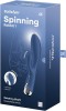 Satisfyer Spinning Rabbit 1 Blue - obrotowy wibraotr króliczek - Zdjęcie 4