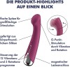 Satisfyer Spinning G-Spot 1 Red  wibrator punktu G - Zdjęcie 3