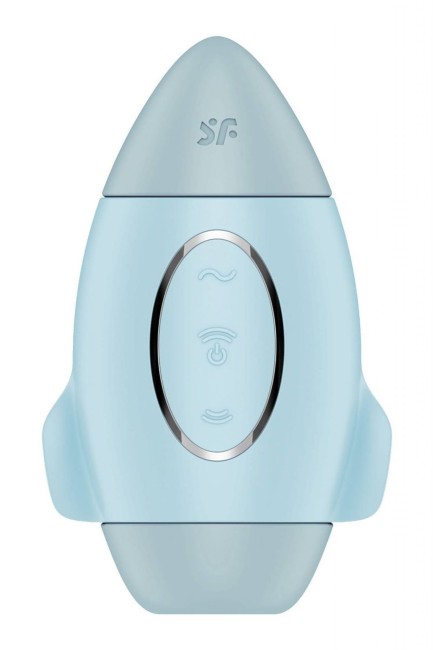 Satisfyer Mission Control Blue stymulator powietrzny lechtaczki USB