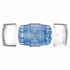 Fleshlight Quickshot Turbo Blue Ice Masturbator Męski Dwustronny TPE - Zdjęcie 12