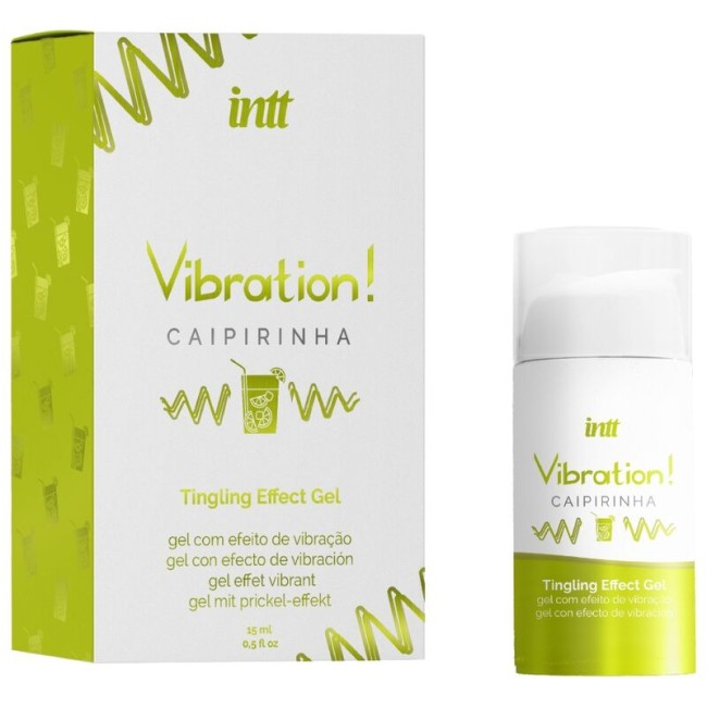 INTT Vibration Caipirinha Żel Intymny Wibracje Pulsacje Ciepło 15 ml