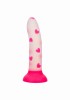 Dildo Calexotics Glow in The Dark Stick Heart  świecące w ciemności w serduszka - Zdjęcie 3