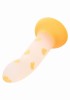 Dildo Calexotics Glow in The Dark świecące w ciemności w grzybki - Zdjęcie 5