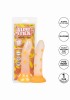 Dildo Calexotics Glow in The Dark świecące w ciemności w grzybki - Zdjęcie 8