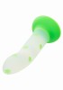 Dildo Calexotics Glow in The Dark Stick Leaf  świecące w ciemności w listki - Zdjęcie 4