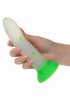 Dildo Calexotics Glow in The Dark Stick Leaf  świecące w ciemności w listki - Zdjęcie 8