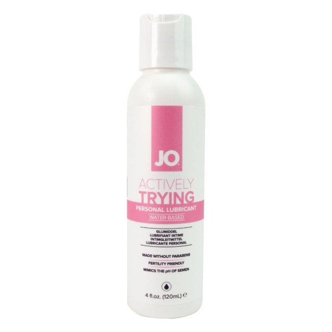 System JO Actively Trying Lubricant 120 ml   Lubrykant dla par starających się o dziecko
