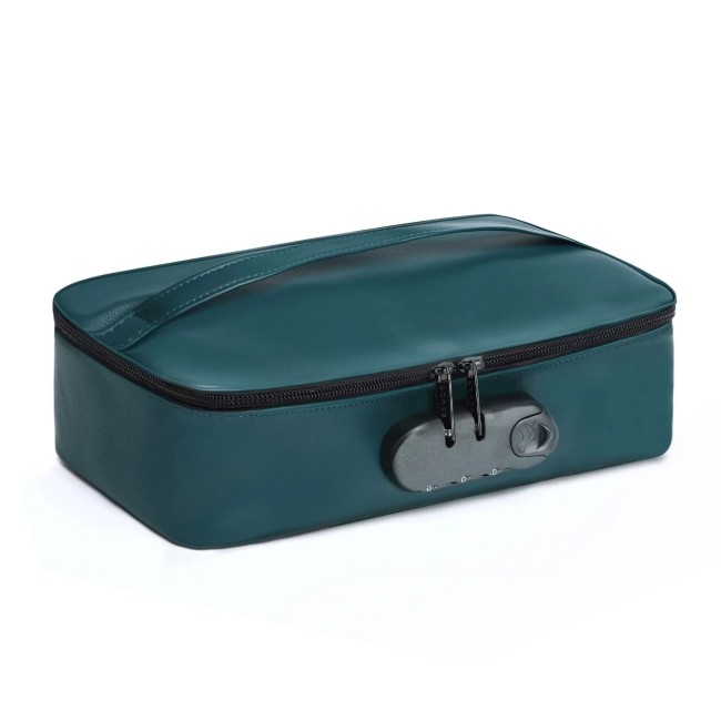 Dorcel Discreet Box - kuferek na gadżety erotyczne zamykany na szyfr - zielony