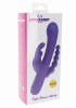 ToyJoy Wibrator Króliczek Potrójna Przyjemność 3w1 Punkt G USB Silikon - Zdjęcie 2