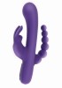ToyJoy Wibrator Króliczek Potrójna Przyjemność 3w1 Punkt G USB Silikon - Zdjęcie 3