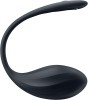 Satisfyer Ribbed Petal black Connect App - jajeczko sterowane aplikacją - Zdjęcie 1