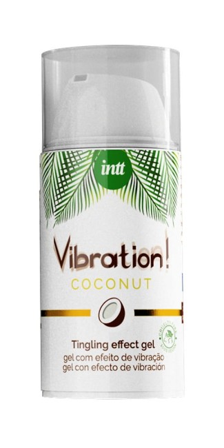 Intt Vibration Coconut Vegan 15 ml żel intymny stymulujący afrodyzjak