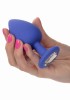 CalExotics Cheeky Gems fiolet korki analne - Zdjęcie 3