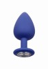 CalExotics Cheeky Gems fiolet korki analne - Zdjęcie 8