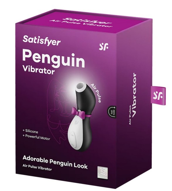 Satisfyer Penguin Air Pulse Stimulator - pingwinek bezdotykowy masażer łechtaczki