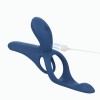 HoneyPlayBox Pleasure Pivot Blue - pierścień na penisa, stymulator łechtaczki i krocza - Zdjęcie 3
