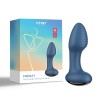 HoneyPlayBox Frenzy-Obrotowy wibrator analny z czujnikiem nacisku, niebieski - Zdjęcie 2