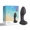 HoneyPlayBox Frenzy-Obrotowy wibrator analny z czujnikiem nacisku, czarny - Zdjęcie 2