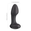 HoneyPlayBox Frenzy-Obrotowy wibrator analny z czujnikiem nacisku, czarny - Zdjęcie 5