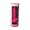 SilexD Dildo z przyssawką różowe 7``  17,6 cm - Zdjęcie 1
