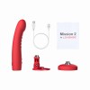 Lovense Mission 2 - wibrujące dildo z przyssawką i technologią Touch-Sense - Zdjęcie 5