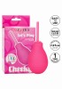CalExotics Cheeky One-Way Flow Gruszka do lewatywy różowa - Zdjęcie 6