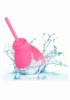 CalExotics Cheeky One-Way Flow Gruszka do lewatywy różowa - Zdjęcie 8