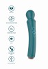 Xocoon The Curved Wand Green - zakryzwiony masażer łechtaczki - Zdjęcie 7