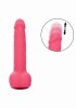 CalExotics dildo wibrujące z funkcją pchnięć silikonowe 17 cm USB tryby - Zdjęcie 3