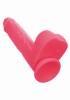 CalExotics dildo wibrujące z funkcją pchnięć silikonowe 17 cm USB tryby - Zdjęcie 5