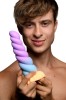 Dildo jednorożec Mystique Unicorn silikon przyssawka fantasy sexy - Zdjęcie 4