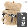 Fetish Submissive FOZZIE Teddy Bear Miś Pluszowy BDSM z brelokiem prezent - Zdjęcie 3