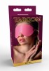 Taboom Malibu Opaska na Oczy BDSM Różowa Skóra PU Blindfold Bondage - Zdjęcie 3