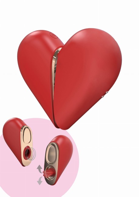 Xocoon Heartbreaker 2-in-1 Stymulator łechtaczki i sutków