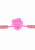 Taboom Malibu Rose Knebel BDSM Różowy Silikon Regulowany Pasek  - Zdjęcie 6