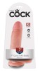 King Cock 7" Dildo z jądrami i przyssawką 17,8cm - Zdjęcie 4