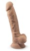 SilexD Dildo z przyssawką cieliste 17,6 cm - Zdjęcie 1