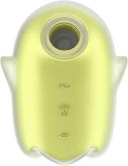 Satisfyer Glowing Ghost Yellow - ssący duszek świecący w ciemności