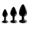 Korek analny Dorcel Diamond Plug M czarny - Zdjęcie 2