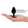 Korek analny Dorcel Diamond Plug M czarny - Zdjęcie 5