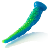 Epic - Scylla fluorescencyjne cienkie dildo z mackami 30cm - Zdjęcie 5