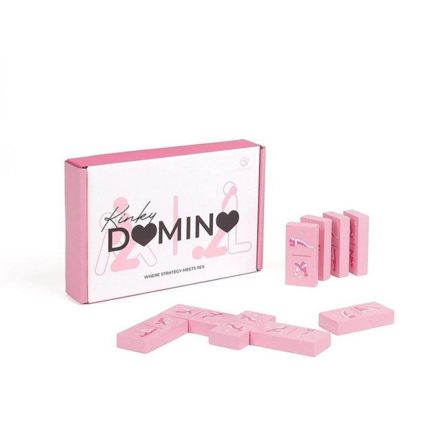 Gra Erotyczne domino - Zestaw klocków z pozycjami.  Kinky Domino 