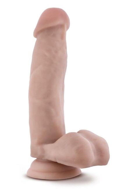 Blush - Dr. Mark 17,7cm dildo z jądrami beżowe