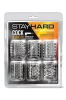Blush - Zestaw 6 nakładek Stay Hard Cock Sleeve Clear - Zdjęcie 3