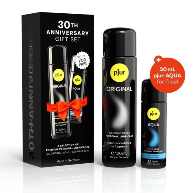 Pjur ORIGINAL 100ml +  Pjur AQUA 30 ml limitowany zestaw prezentowy