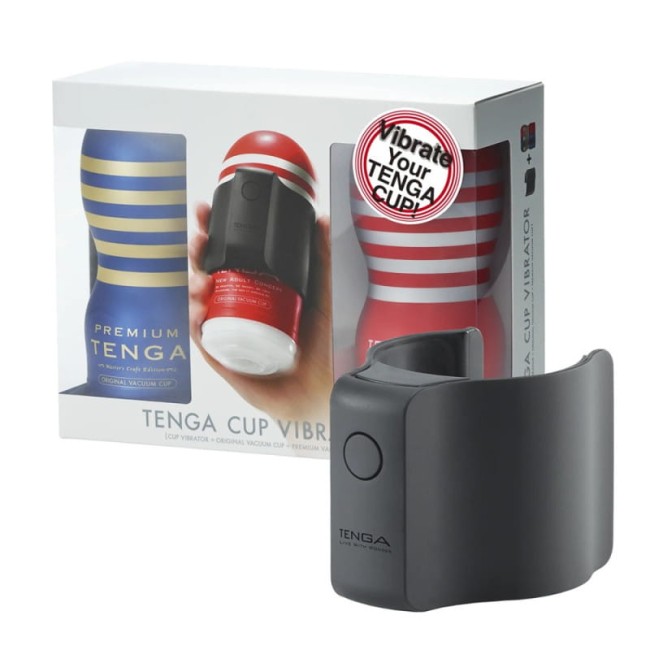 Tenga - Cup Vibrator zestaw wibrator kubkowy + Original Vacuum Cup