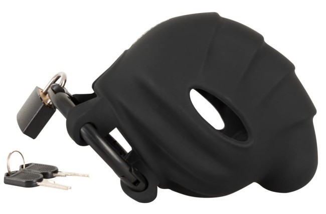 Black Velvets - Klatka cnoty na penisa i jądra