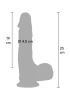 Hidden Desire Ultra Realistyczne Dildo Silikonowe 23 cm - Zdjęcie 9